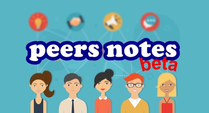 PeersNotes busca ser la plataforma social donde todo el que tenga conocimientos y experiencias que quiera compartir encuentre su lugar.